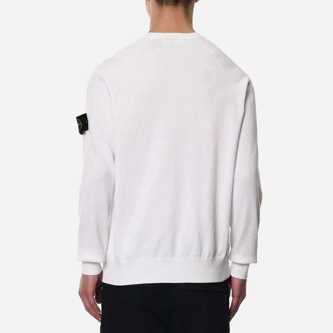 Stone Island Мужской свитер Crew Neck Light Raw Cotton