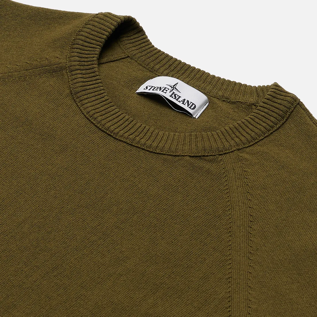 Stone Island Мужской свитер Crew Neck Light Raw Cotton