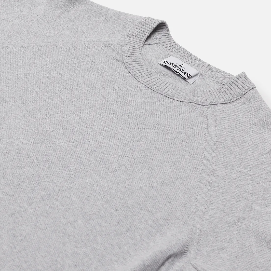 Stone Island Мужской свитер Crew Neck Light Raw Cotton