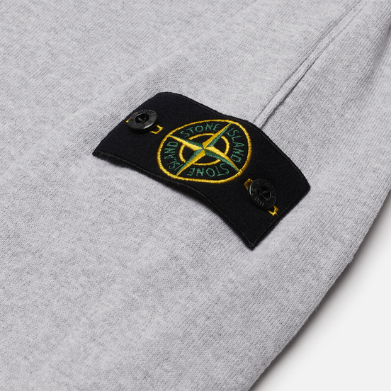 Мужской свитер Stone Island Crew Neck Light Raw Cotton Dust Melange