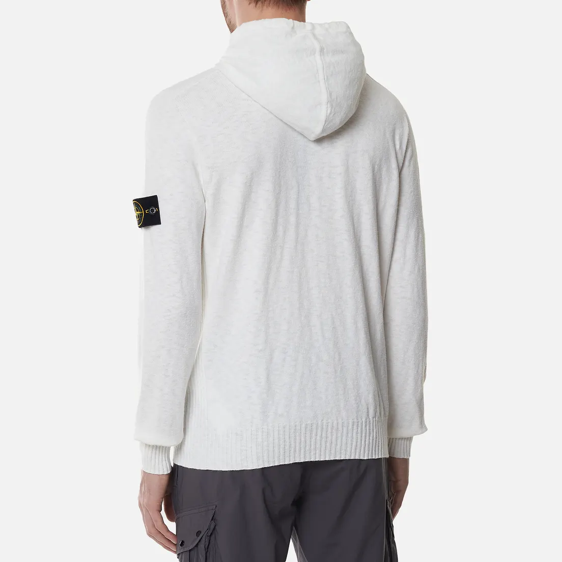 Stone Island Мужской свитер Hooded Cardigan