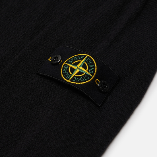 Мужской свитер Stone Island Hooded Cardigan Black