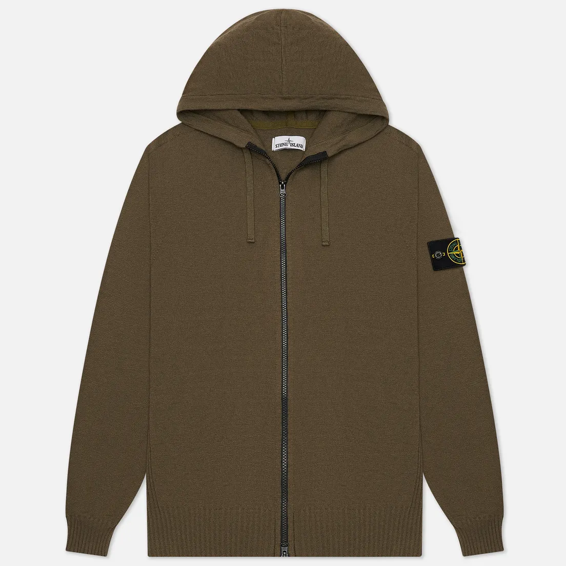 Stone Island Мужской свитер Hooded Cardigan