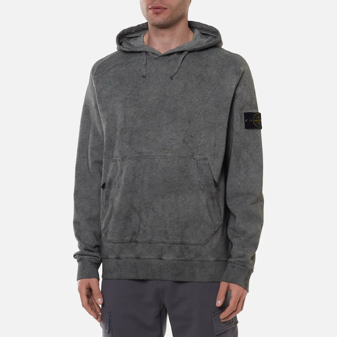 Stone Island Мужская толстовка Dust Colour Treatment Hoodie