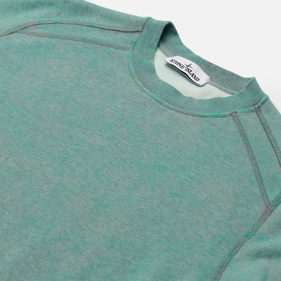 Stone Island Мужская толстовка Dust Colour Treatment Crew Neck