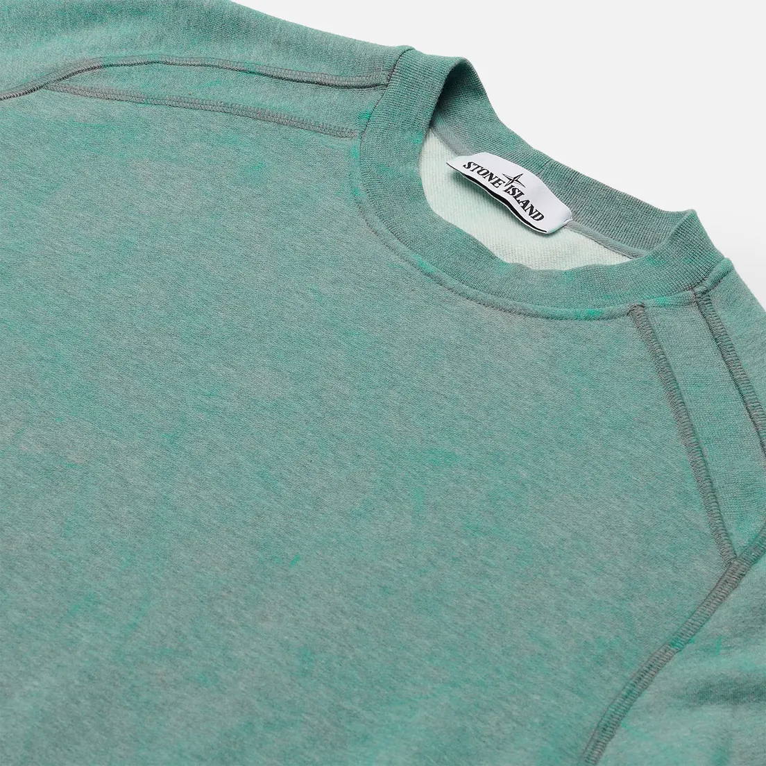 Stone Island Мужская толстовка Dust Colour Treatment Crew Neck