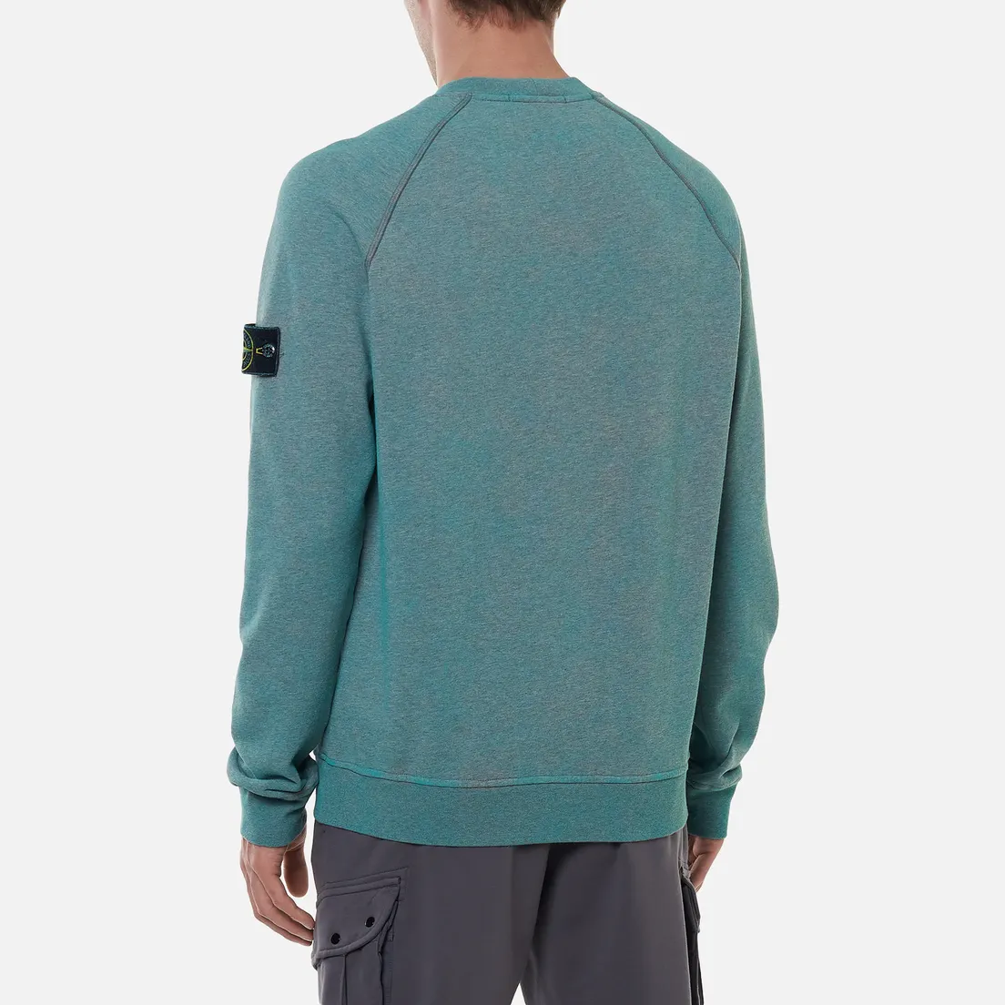 Stone Island Мужская толстовка Dust Colour Treatment Crew Neck