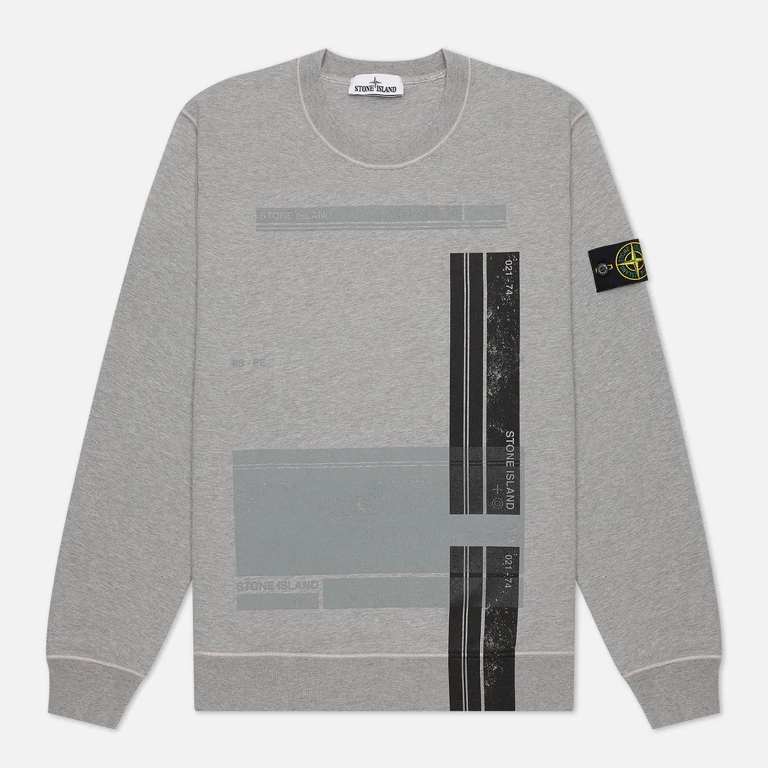 Stone Island Мужская толстовка Block Print