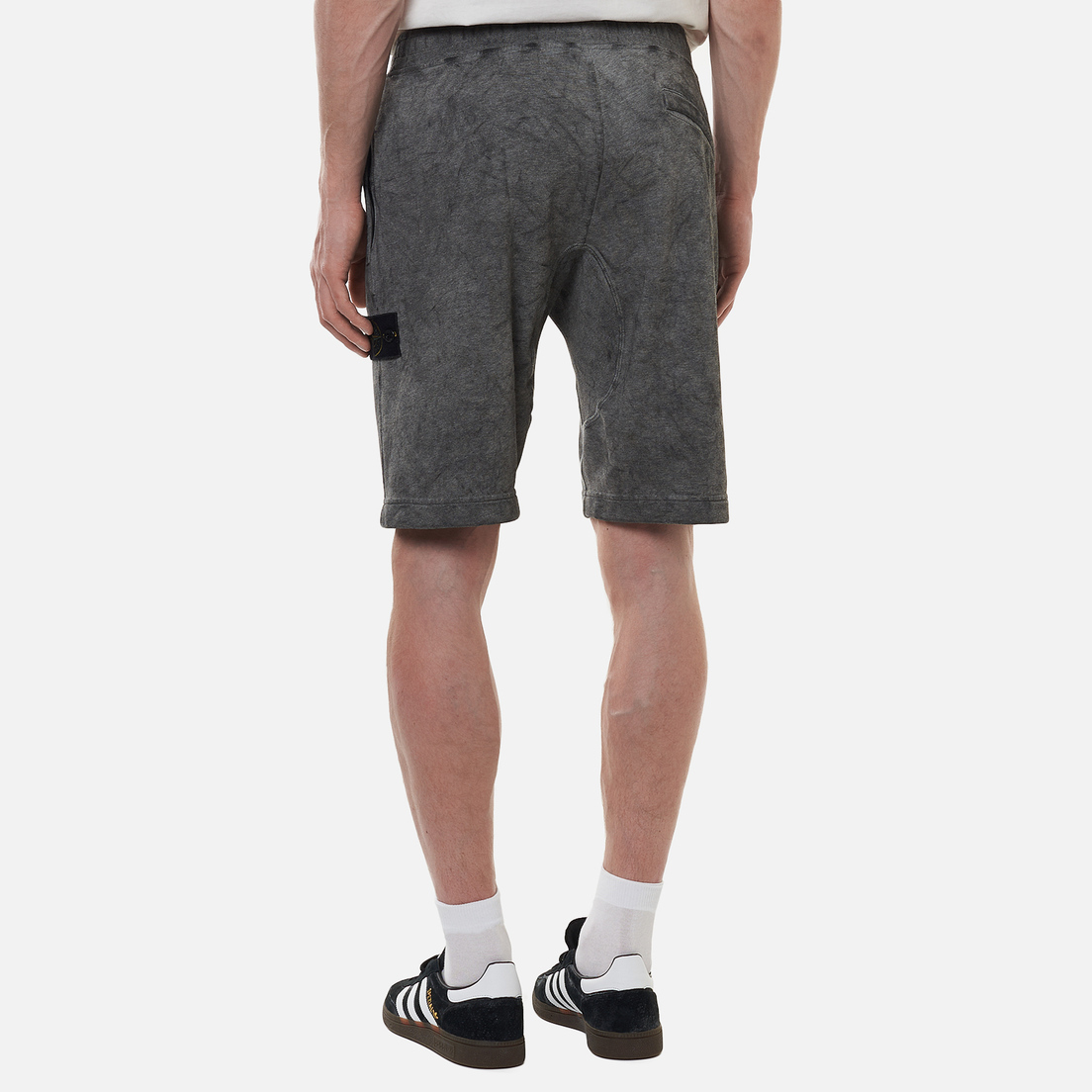 Muzhskie Shorty Stone Island Dust Colour Treatment Fleece 741563690 V1m29