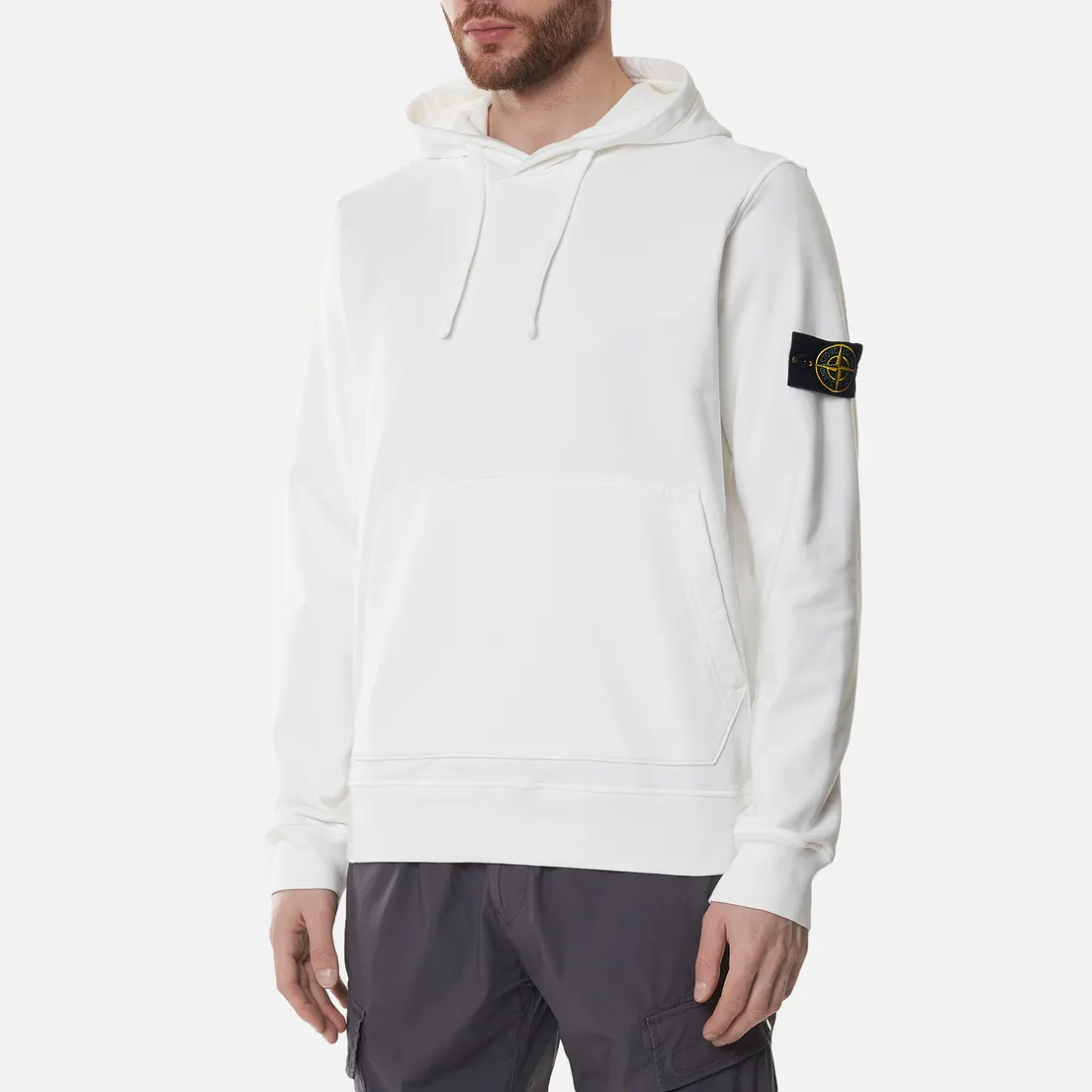 Stone Island Мужская толстовка Hoodie Garment Dyed