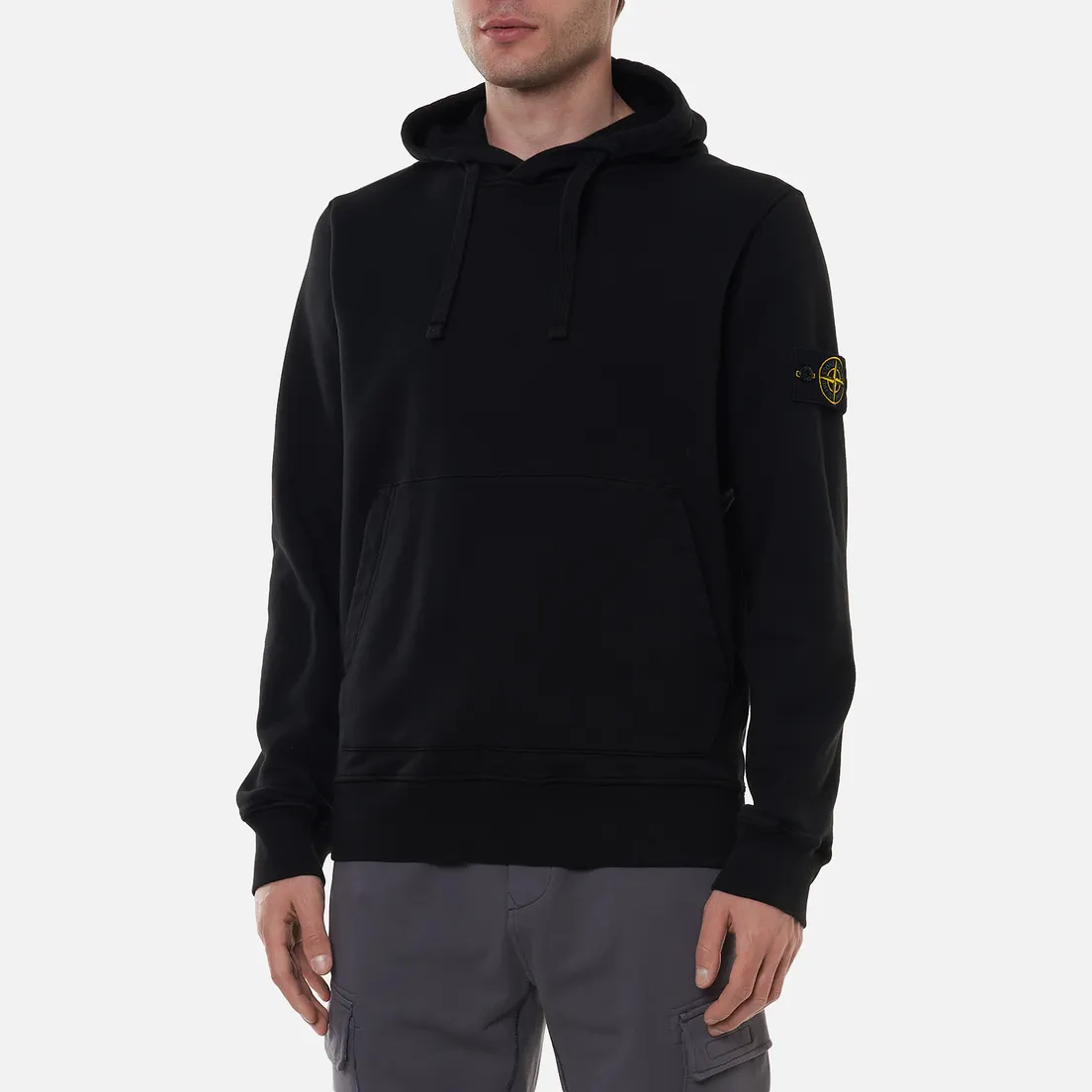 Stone Island Мужская толстовка Hoodie Garment Dyed