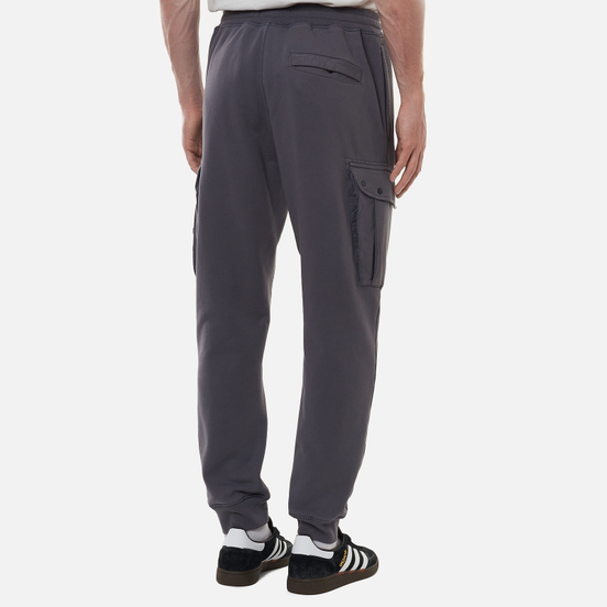 Мужские брюки Stone Island Cargo Cotton Fleece Regular Fit Pewter Grey