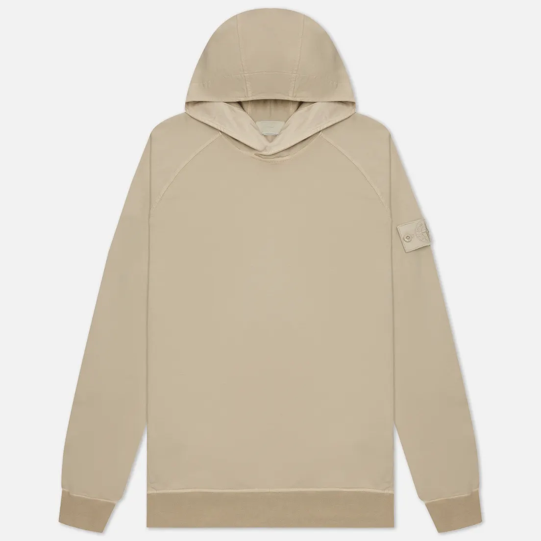Stone Island Мужская толстовка Ghost Piece Hoodie Cotton Stretch Fleece