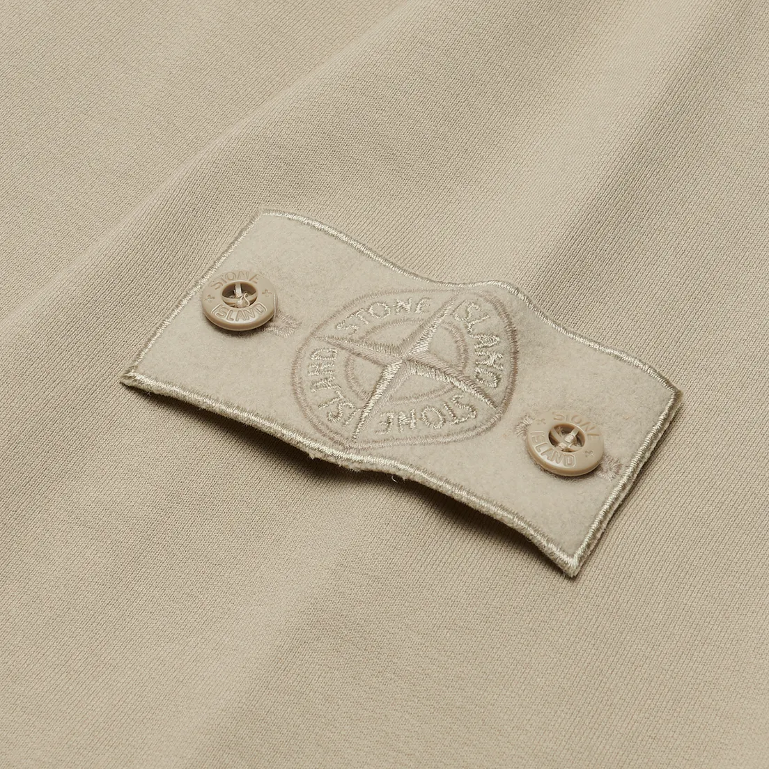 Stone Island Мужская толстовка Ghost Piece Hoodie Cotton Stretch Fleece