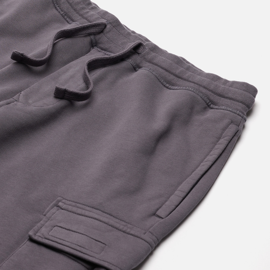 Мужские шорты Stone Island Cargo Bermuda Fleece Regular Fit Pewter Grey