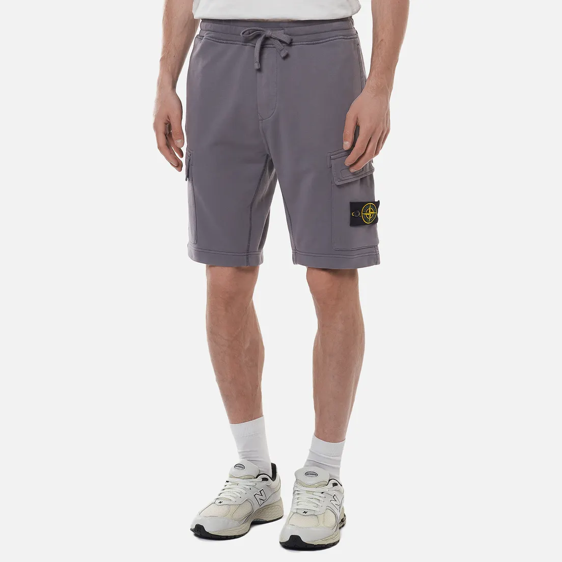 Stone Island Мужские шорты Cargo Bermuda Fleece Regular Fit