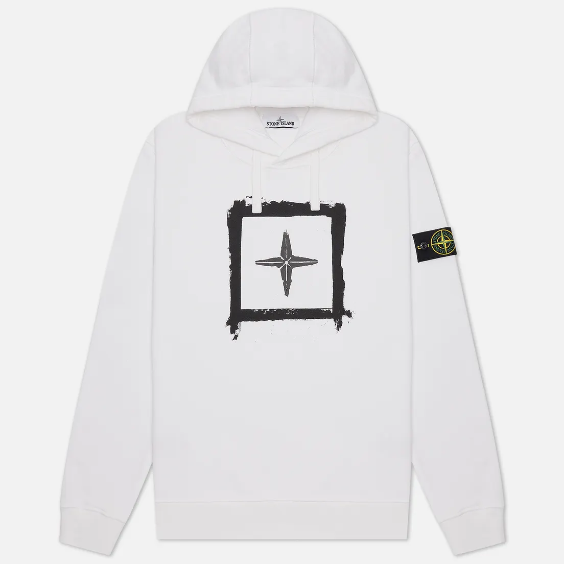 Stone Island Мужская толстовка Stencil Print