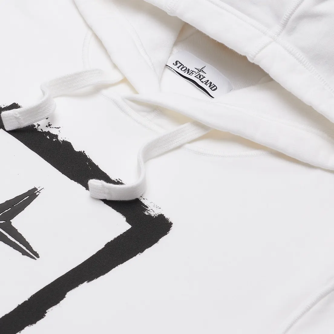 Stone Island Мужская толстовка Stencil Print