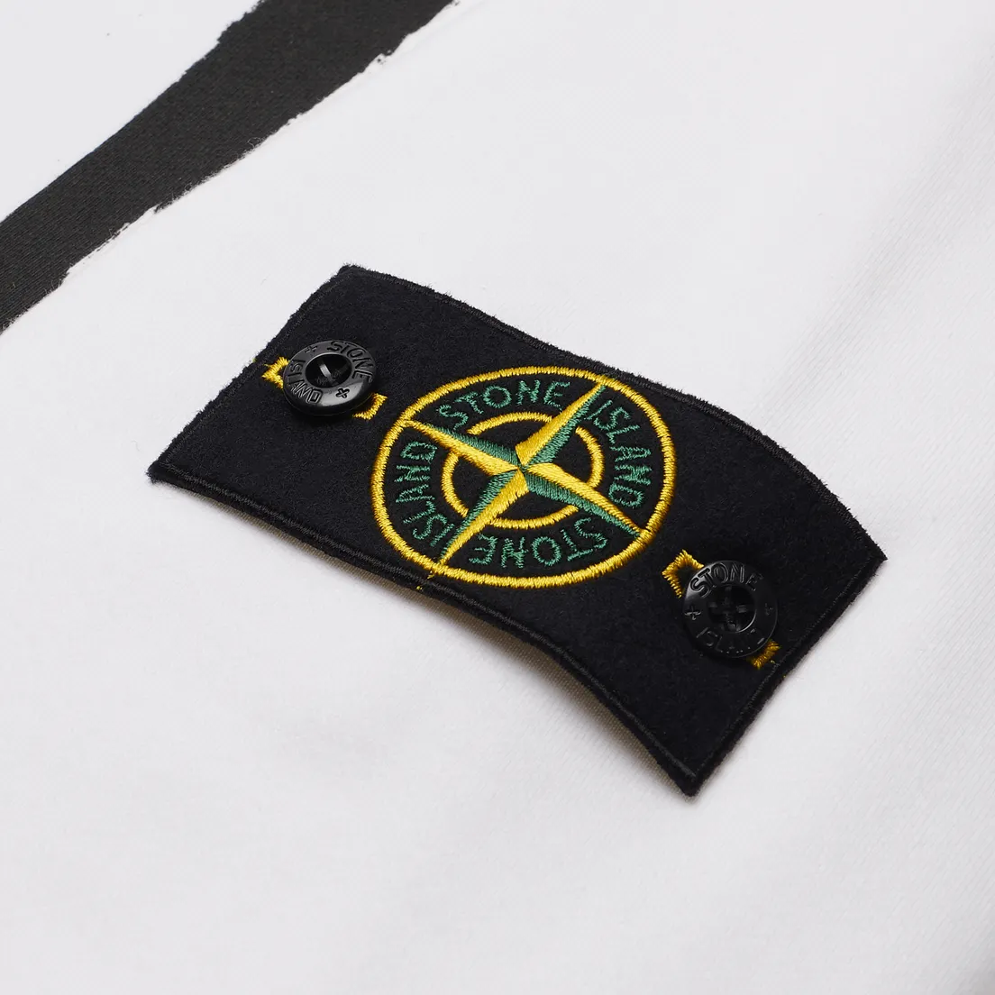 Stone Island Мужская толстовка Stencil Print