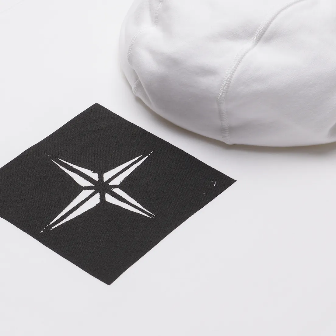 Stone Island Мужская толстовка Stencil Print