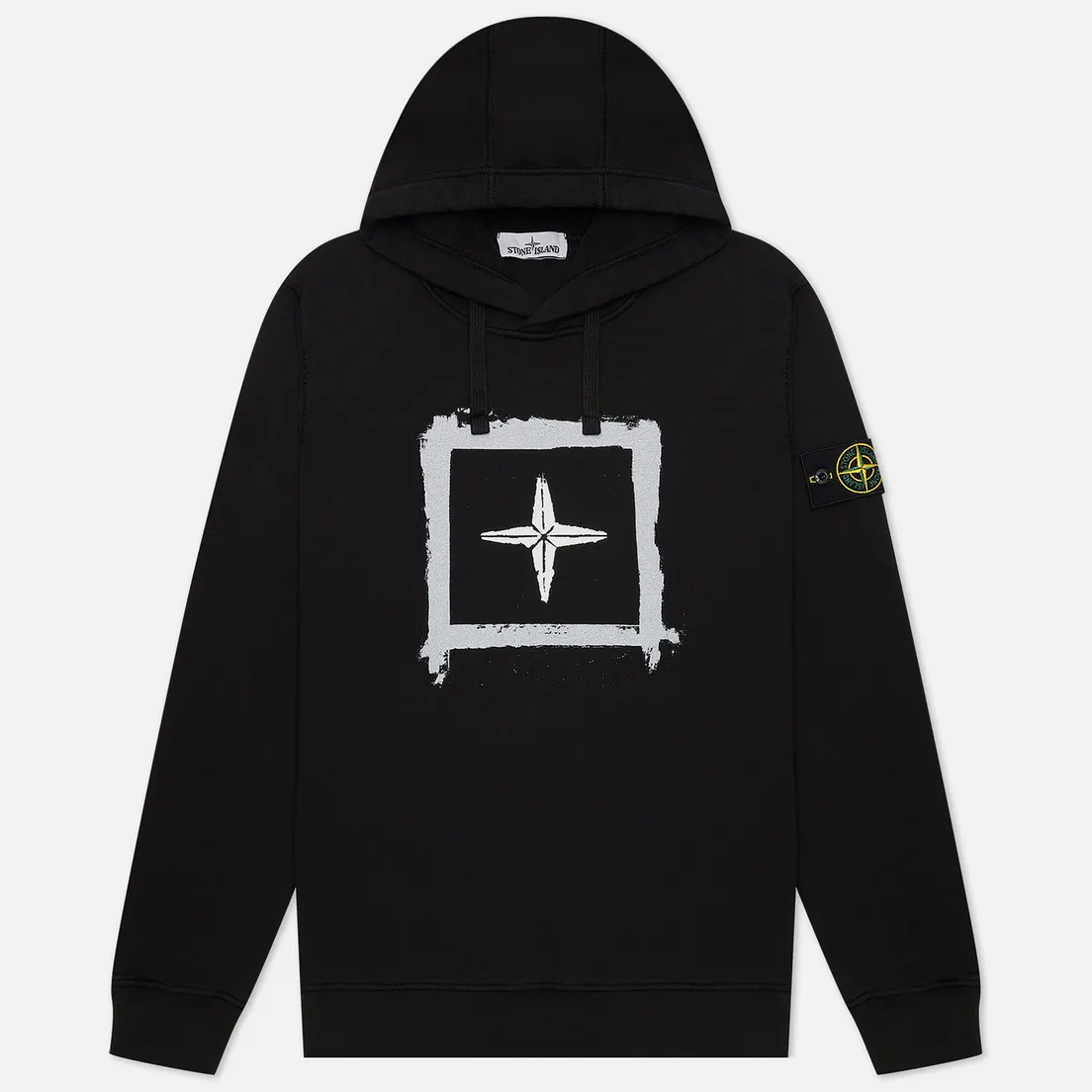 Stone Island Мужская толстовка Stencil Print