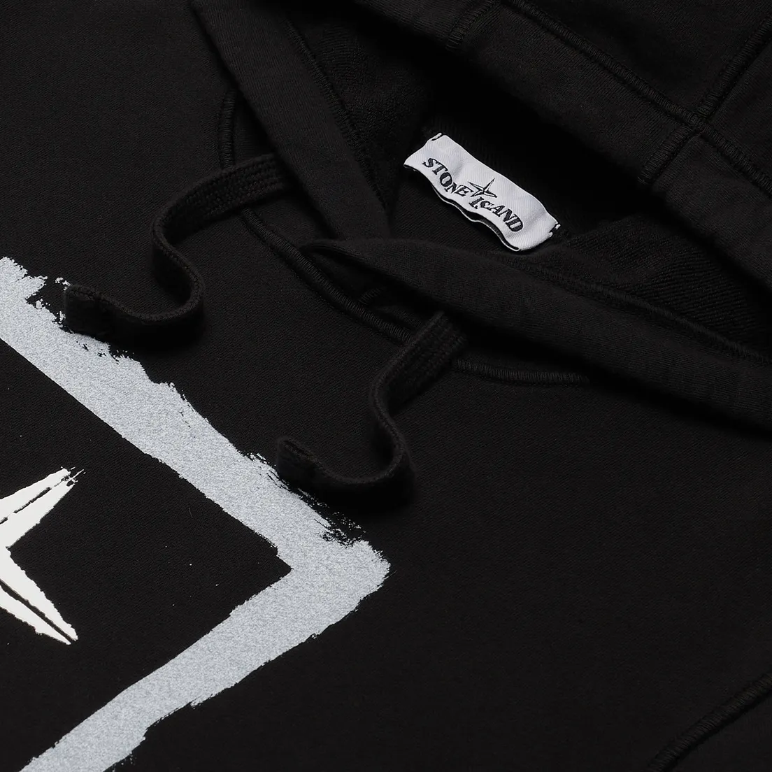 Stone Island Мужская толстовка Stencil Print