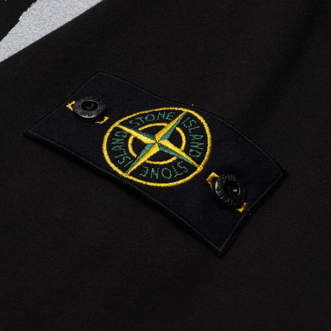 Stone Island Мужская толстовка Stencil Print