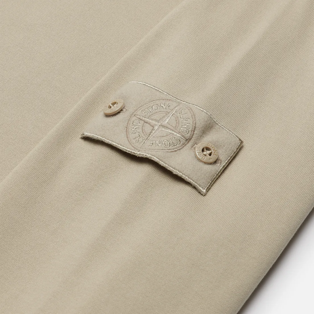 Stone Island Мужская толстовка Ghost Piece Crew Neck Stretch Fleece