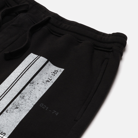 Мужские шорты Stone Island Block Bermuda Cotton Fleece Black