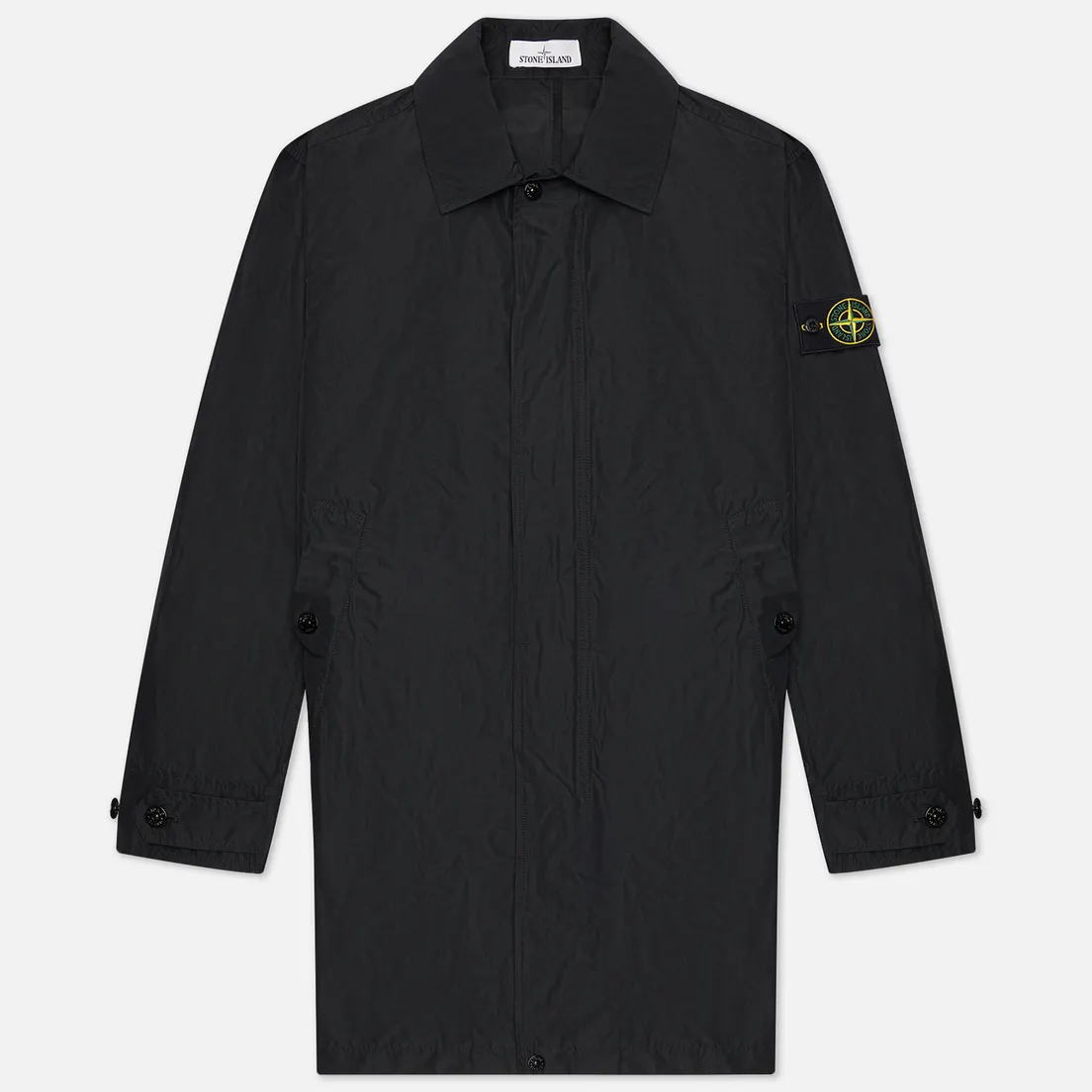 Stone Island Мужской тренчкот Micro Reps Anti-Drop