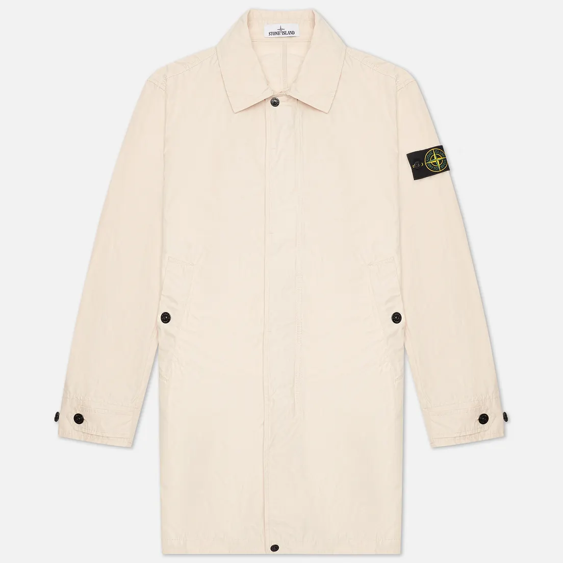 Stone Island Мужской тренчкот Micro Reps Anti-Drop