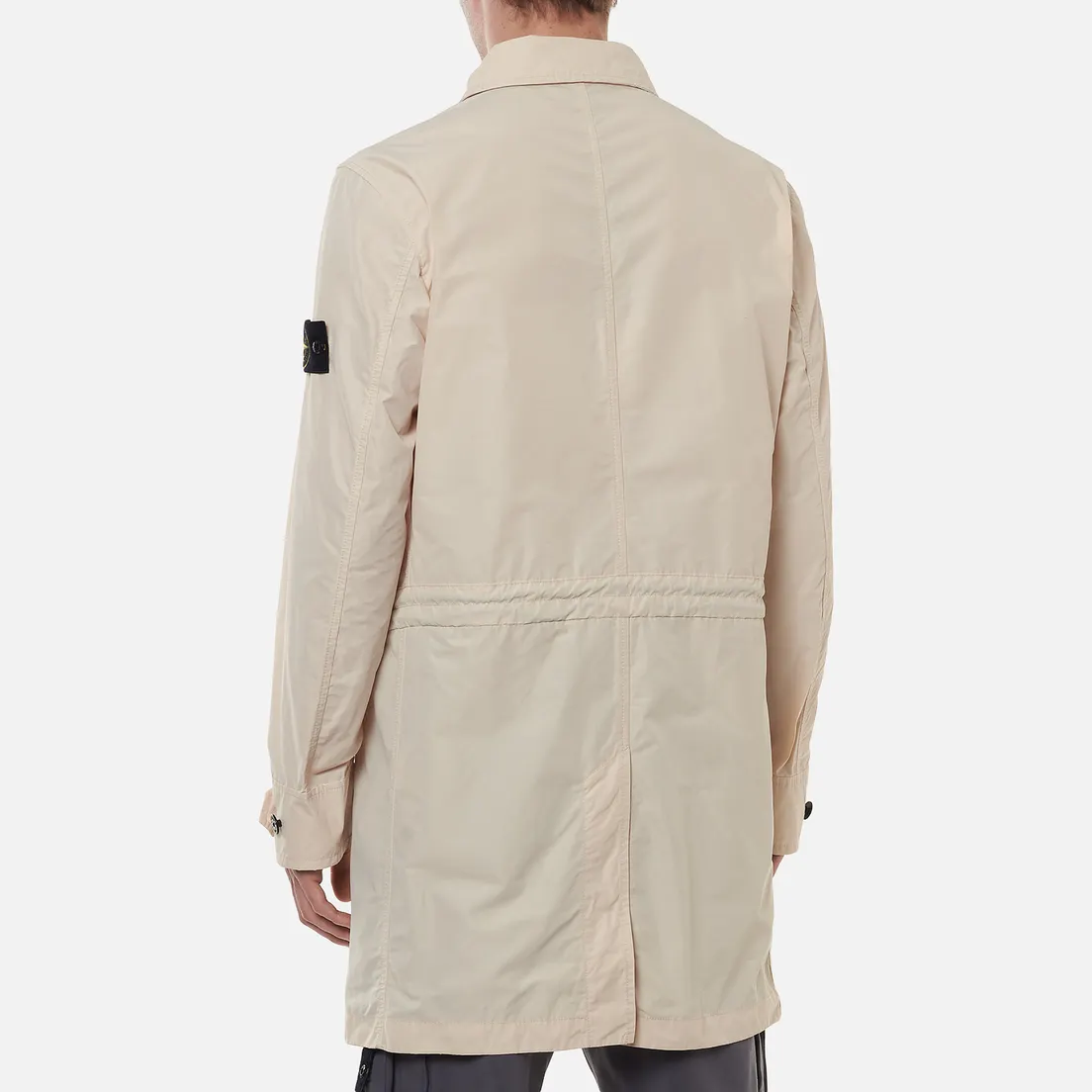 Stone Island Мужской тренчкот Micro Reps Anti-Drop