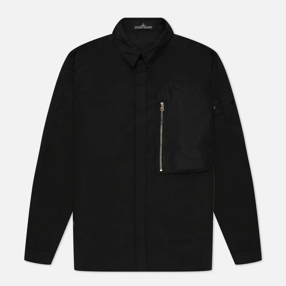 Stone Island Shadow Project Мужская рубашка Vented Overshirt Hollowcore Poly Light