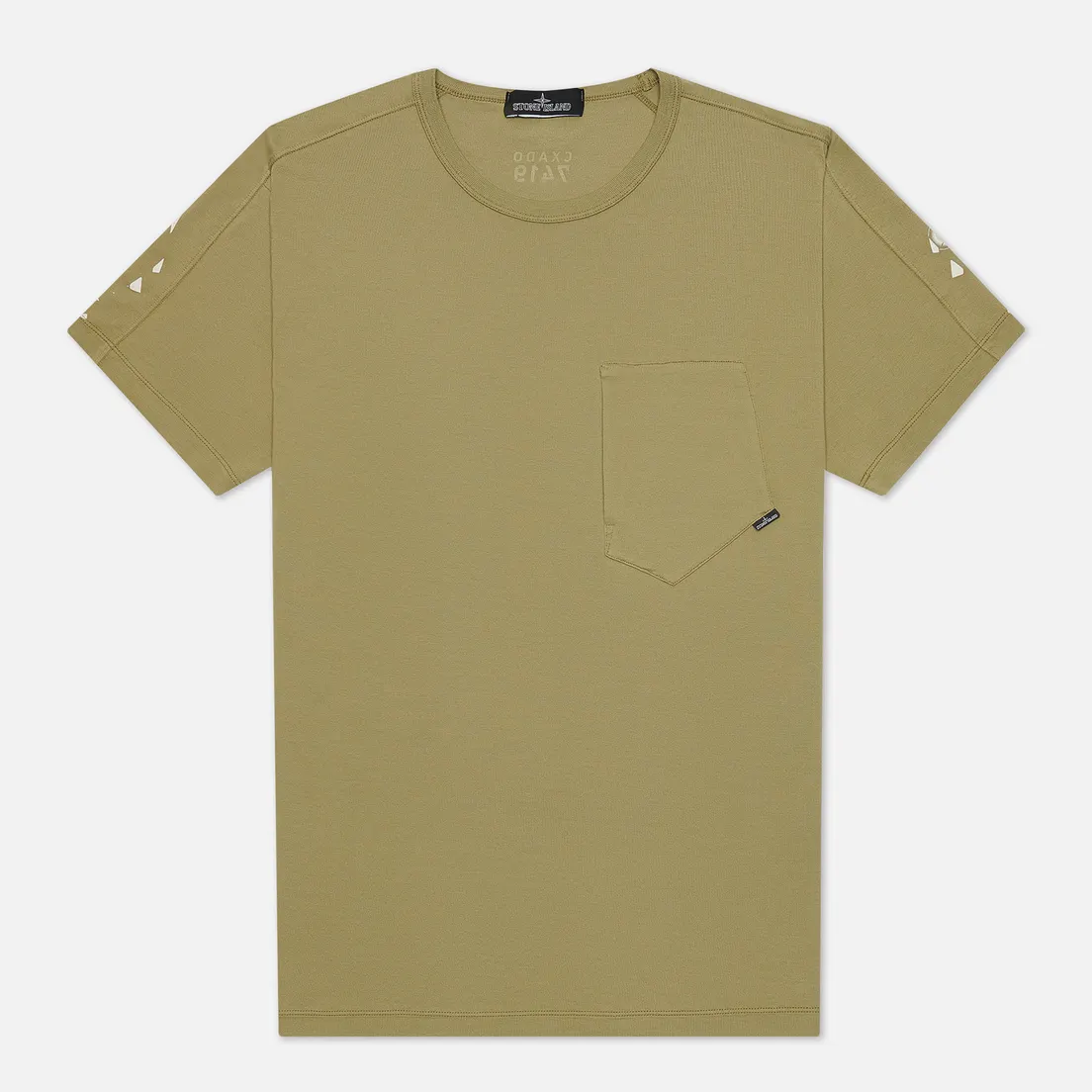 Stone Island Shadow Project Мужская футболка Printed Catch Pocket Mako