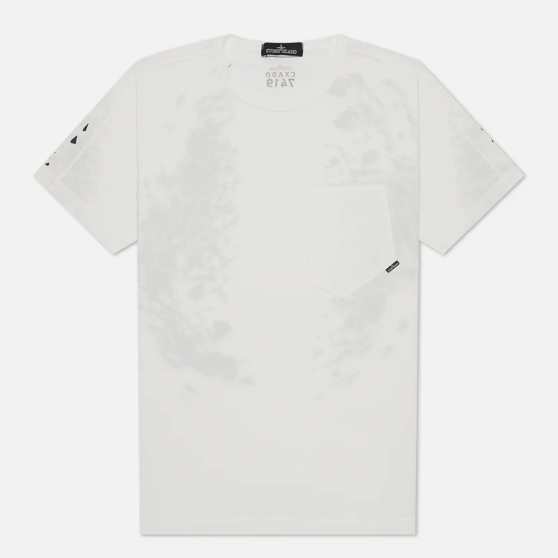 Stone Island Shadow Project Мужская футболка Printed Catch Pocket Mako