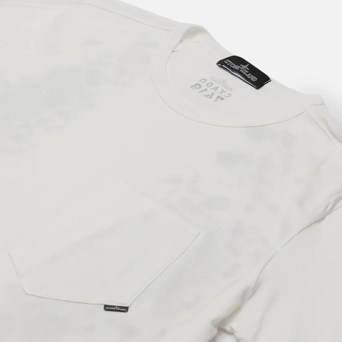 Stone Island Shadow Project Мужская футболка Printed Catch Pocket Mako
