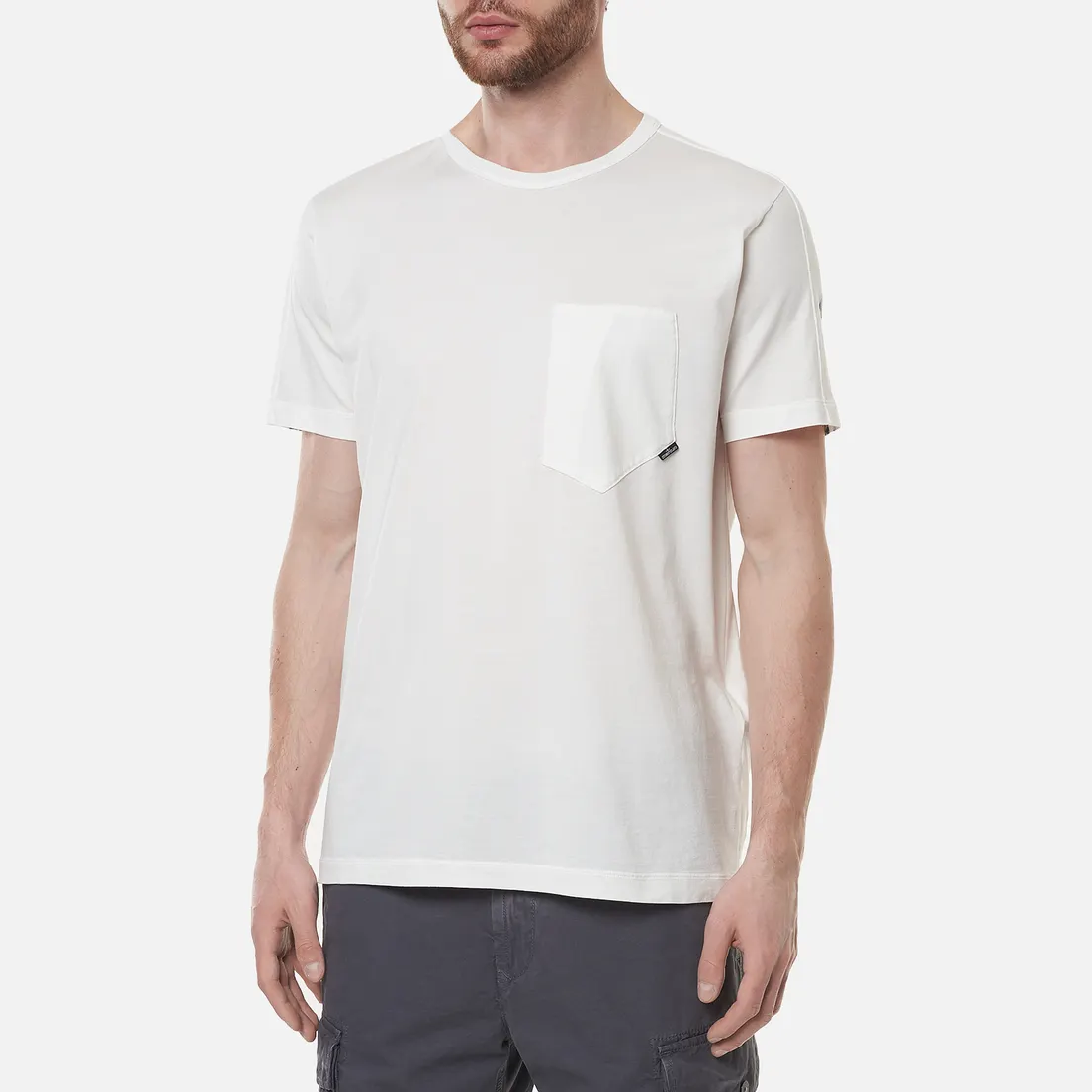 Stone Island Shadow Project Мужская футболка Printed Catch Pocket Mako
