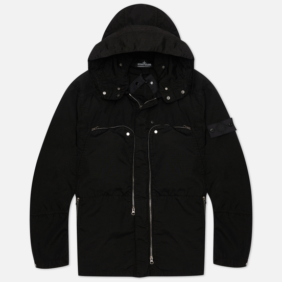 Мужская куртка Stone Island Shadow Project Vented Field Hollowcore Popy Light Black