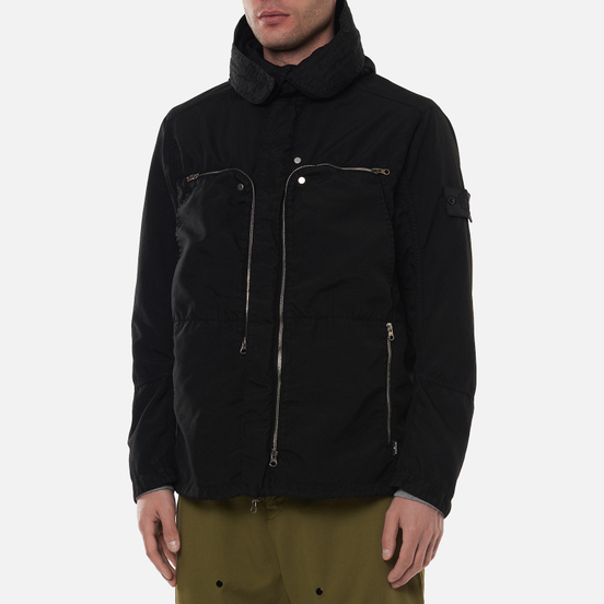 Мужская куртка Stone Island Shadow Project Vented Field Hollowcore Popy Light Black