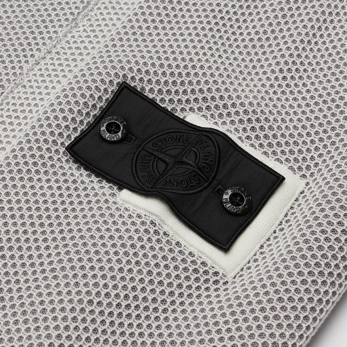 Stone Island Shadow Project Мужской свитер Light Double Face Mesh Crew Neck
