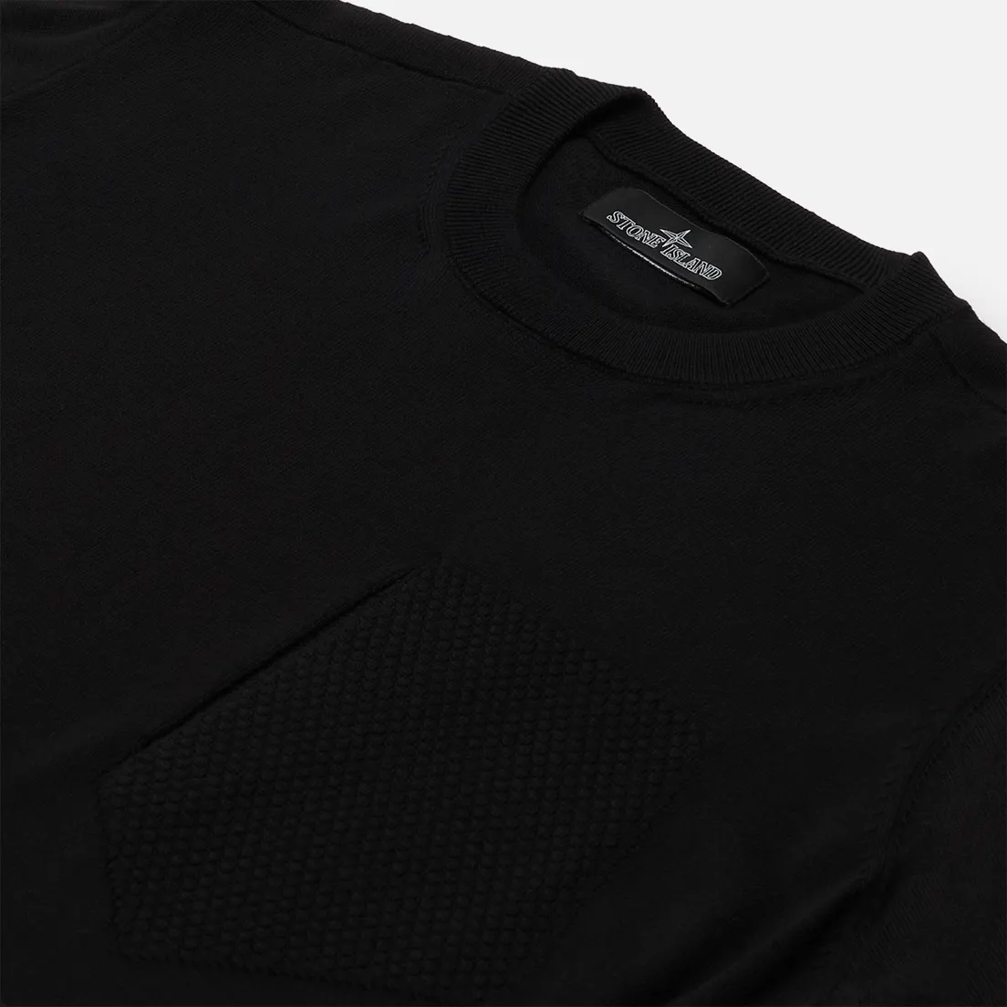 Stone Island Shadow Project Мужской свитер Fine Knit Cotton/Silk