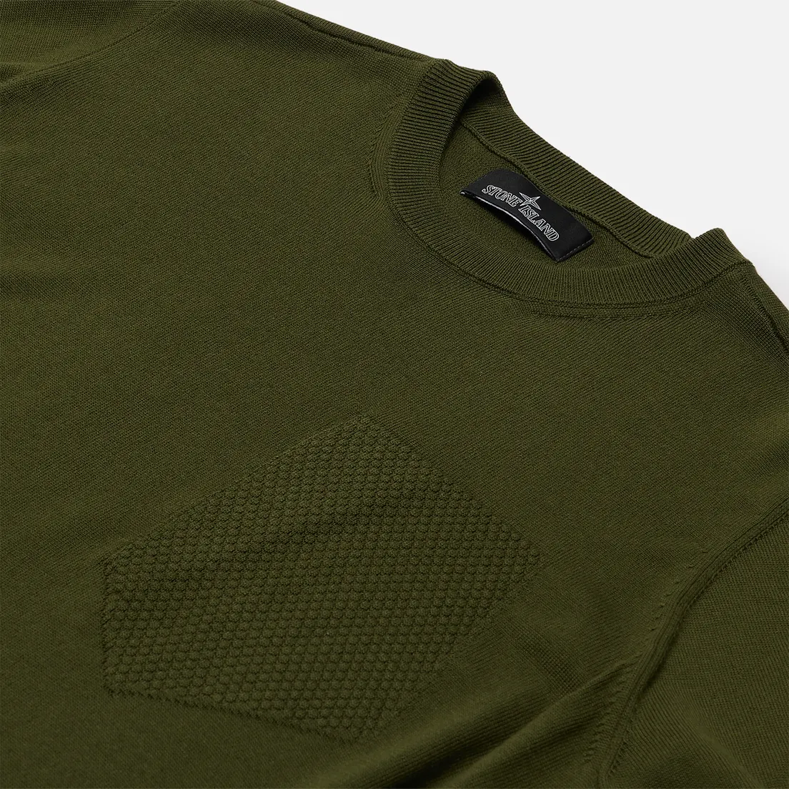 Stone Island Shadow Project Мужской свитер Fine Knit Cotton/Silk