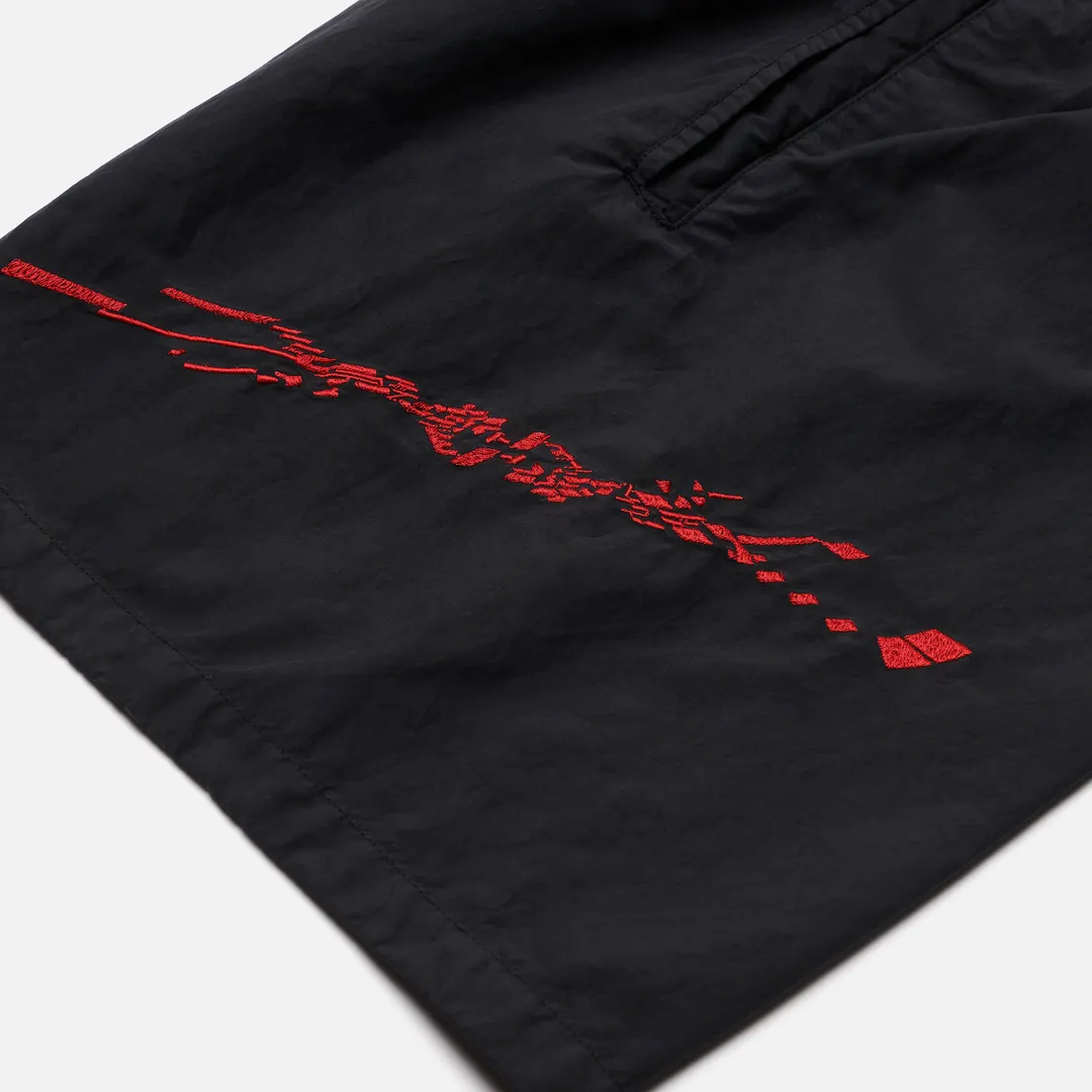 Stone Island Shadow Project Мужские шорты Embroidered Swim Trunks Brushed Nylon