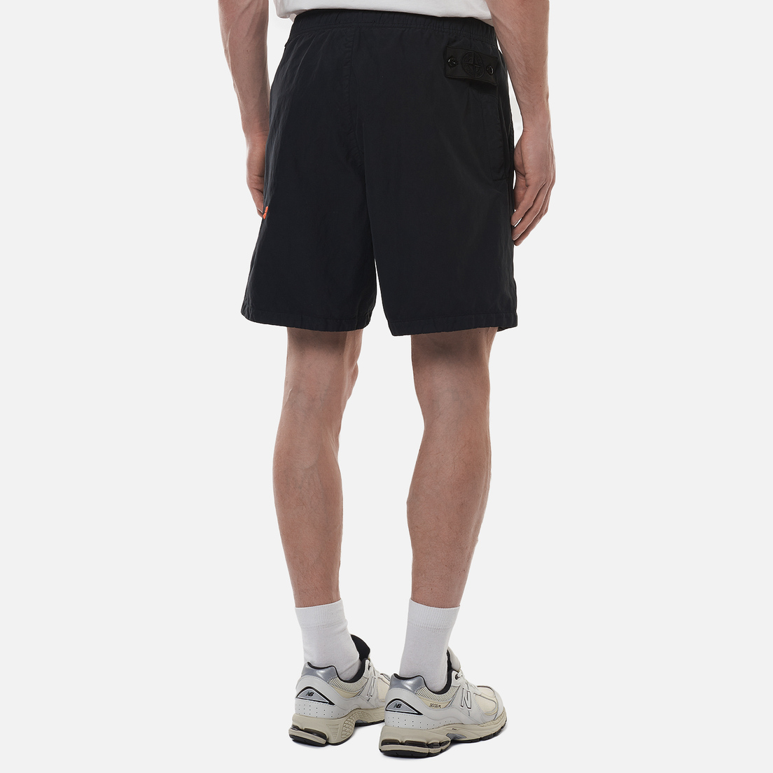 Stone Island Shadow Project Мужские шорты Embroidered Swim Trunks Brushed Nylon