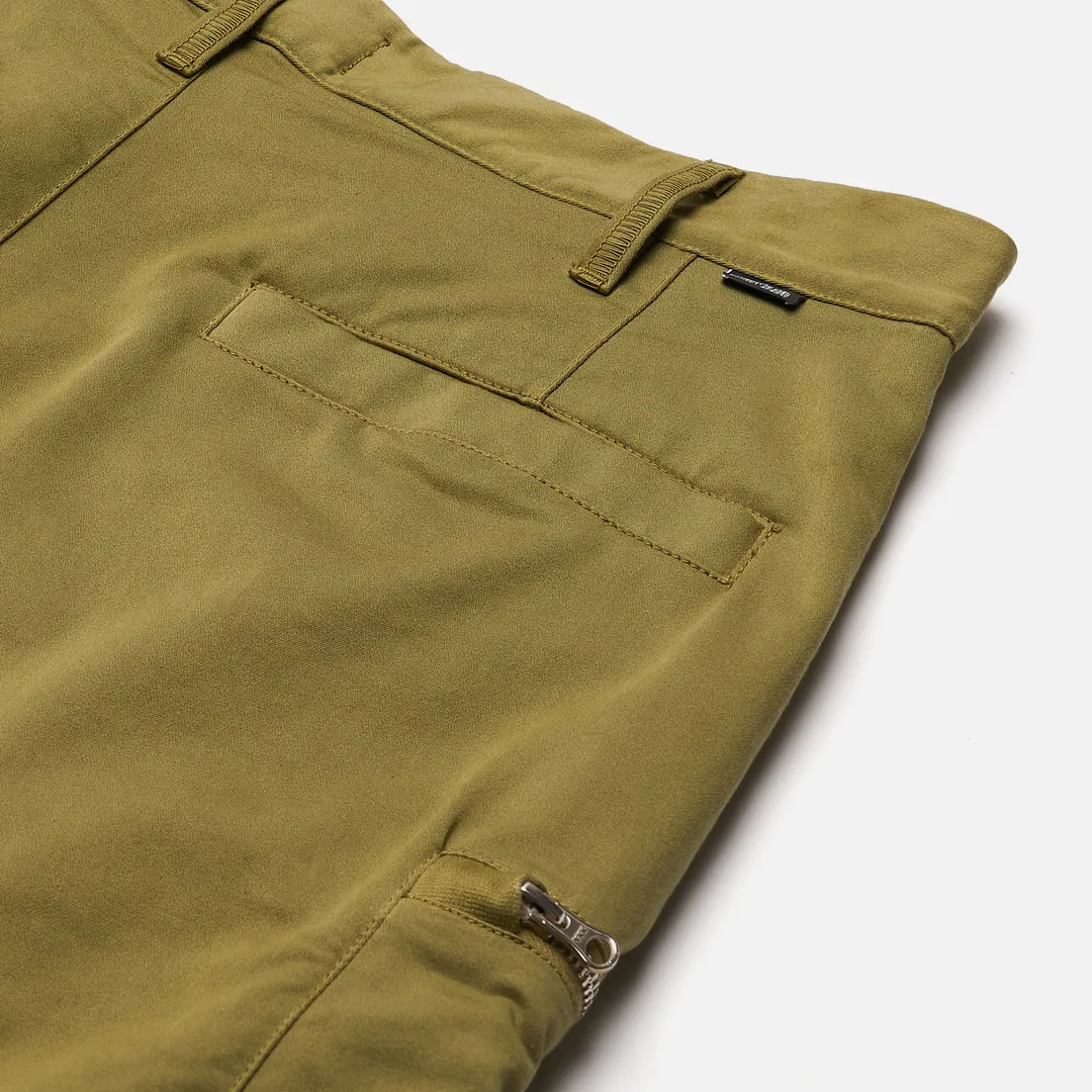 Stone Island Shadow Project Мужские шорты Cargo Black Weaved Cotton Satin