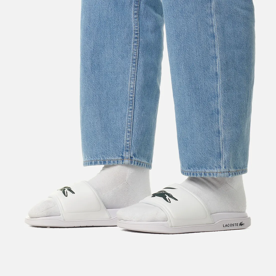 Lacoste Женские сланцы Serve Slide Dualiste
