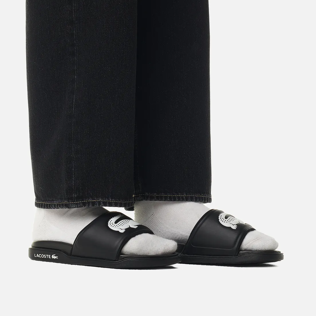 Lacoste Женские сланцы Serve Slide Dualiste