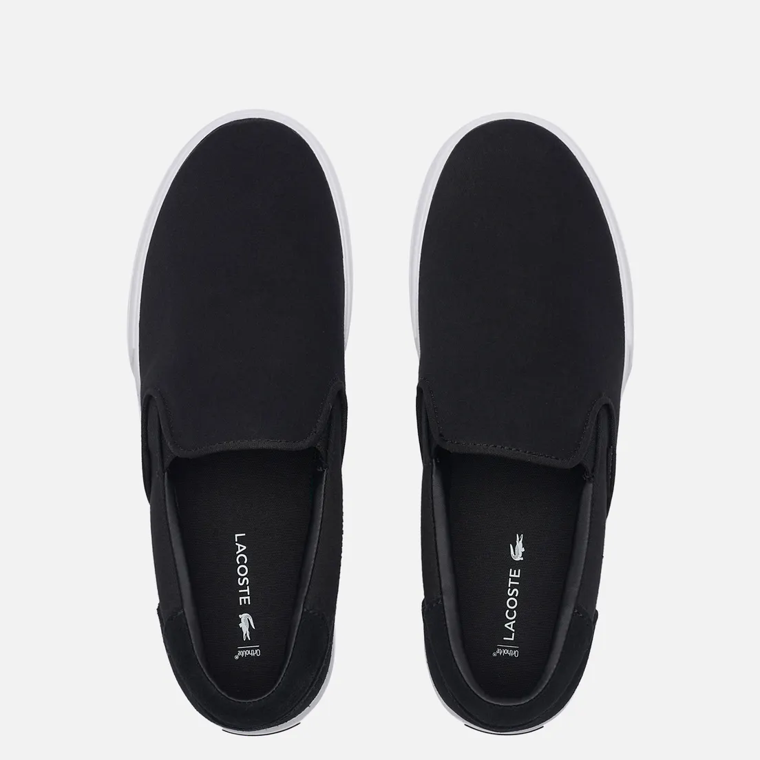 Lacoste Мужские кеды Jump Serve Canvas Slip-On