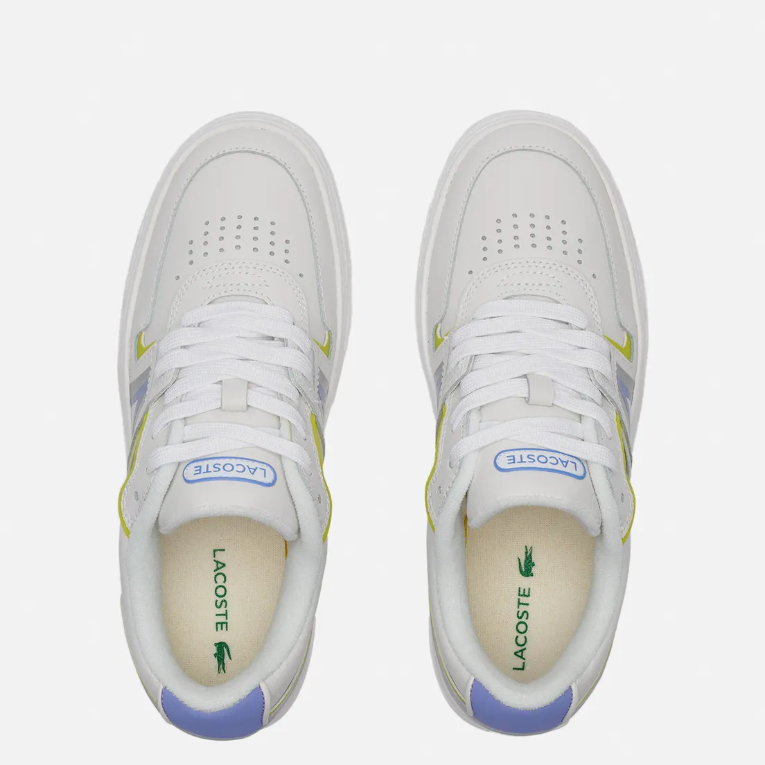 Lacoste Женские кроссовки L001 Leather Popped Heel