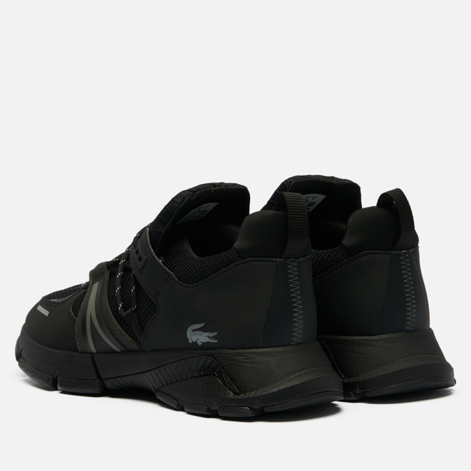 Мужские кроссовки Lacoste, цвет чёрный, размер 42.5 743SMA0064-02H L003 Textile 0722 1 SMA - фото 3